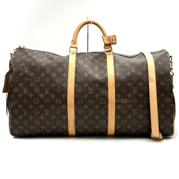 LOUIS VUITTON Brown Monogram Boston Bag - Picture 1 of 12